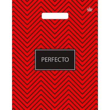 Мешок ПВД (выр.ручка) 300*370 (90мкр) Перфекто Зигзаг
